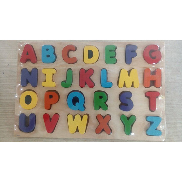 Bảng chữ nổi (A-Z) bằng gỗ